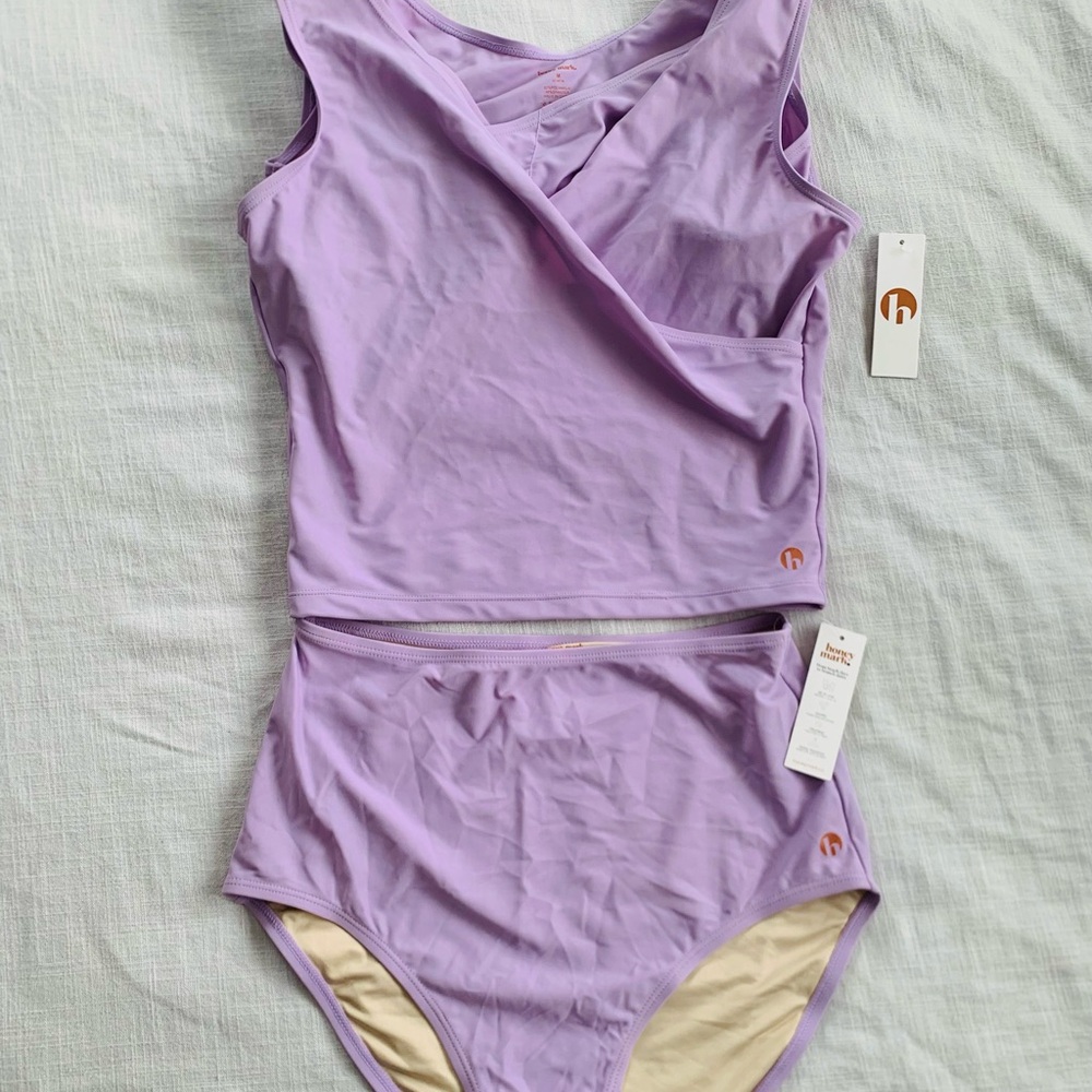 Lavender Women's Two-Piece Swimsuit